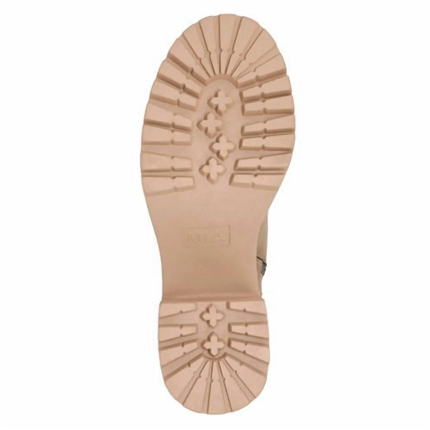 Women's Toula Platform Bootie In Sand Ambers