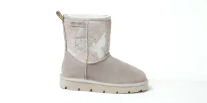Women's Turano 7.5 Boots In Etched Cow/silver
