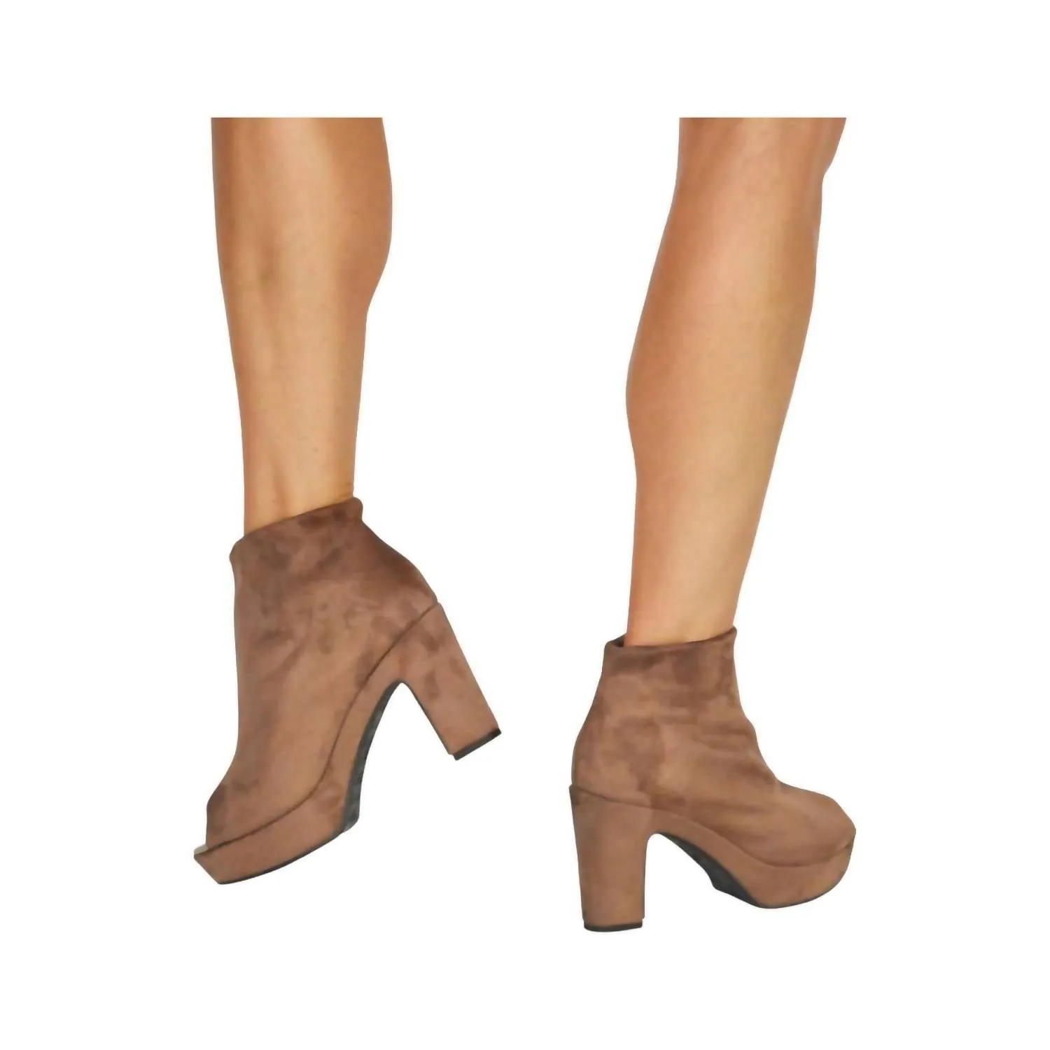 Women's Tyra Boots In Crosta Stretch Natural