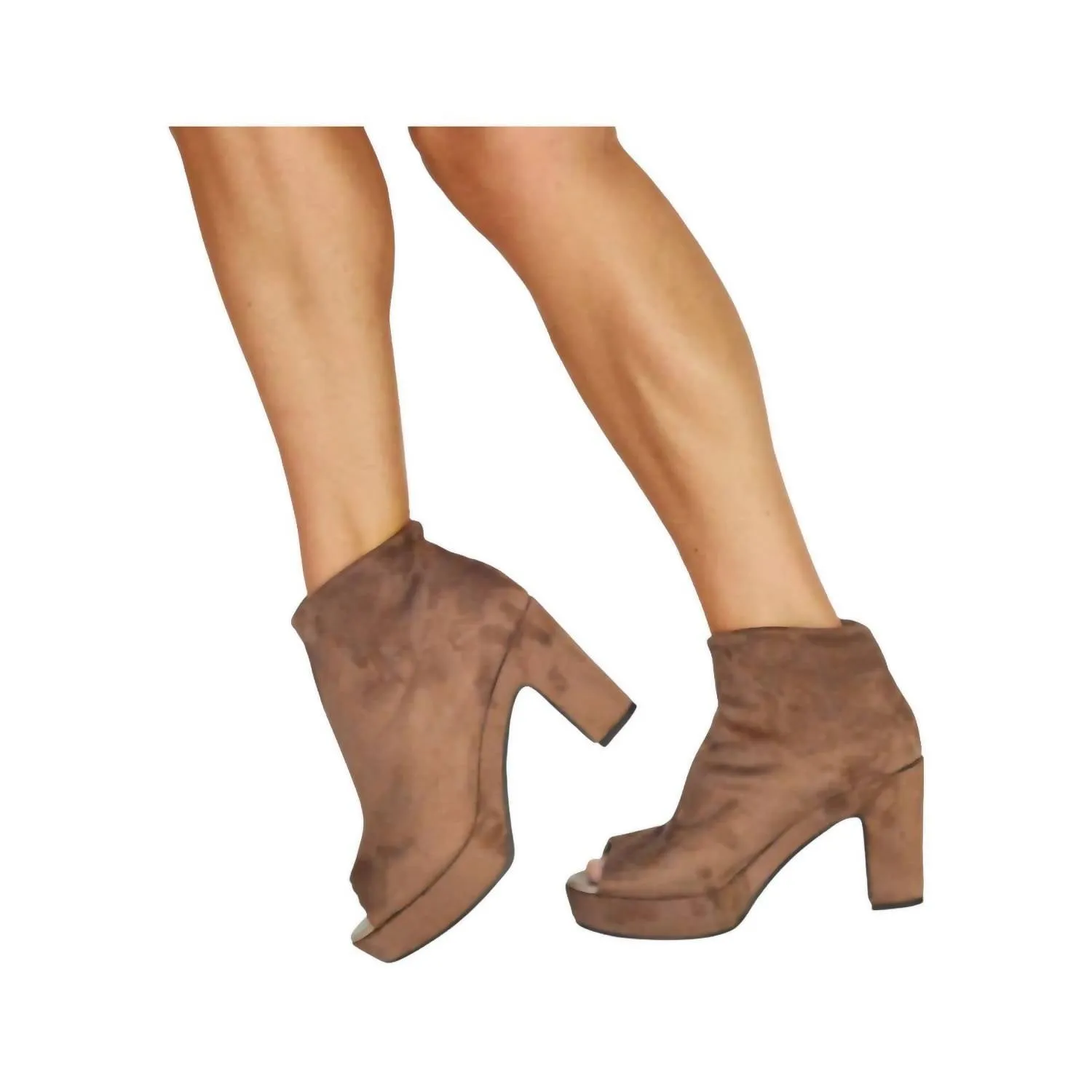 Women's Tyra Boots In Crosta Stretch Natural
