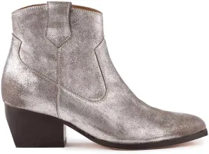 Women's Upside Bootie In Pewter