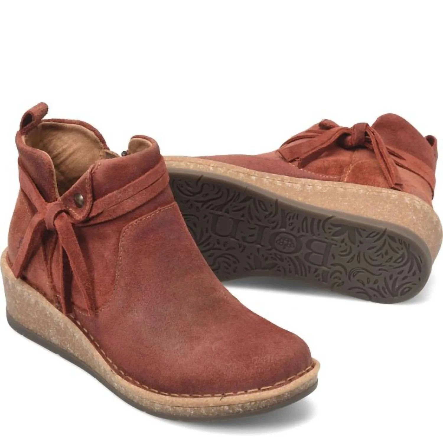 Women's Vaughn Boots In Rust