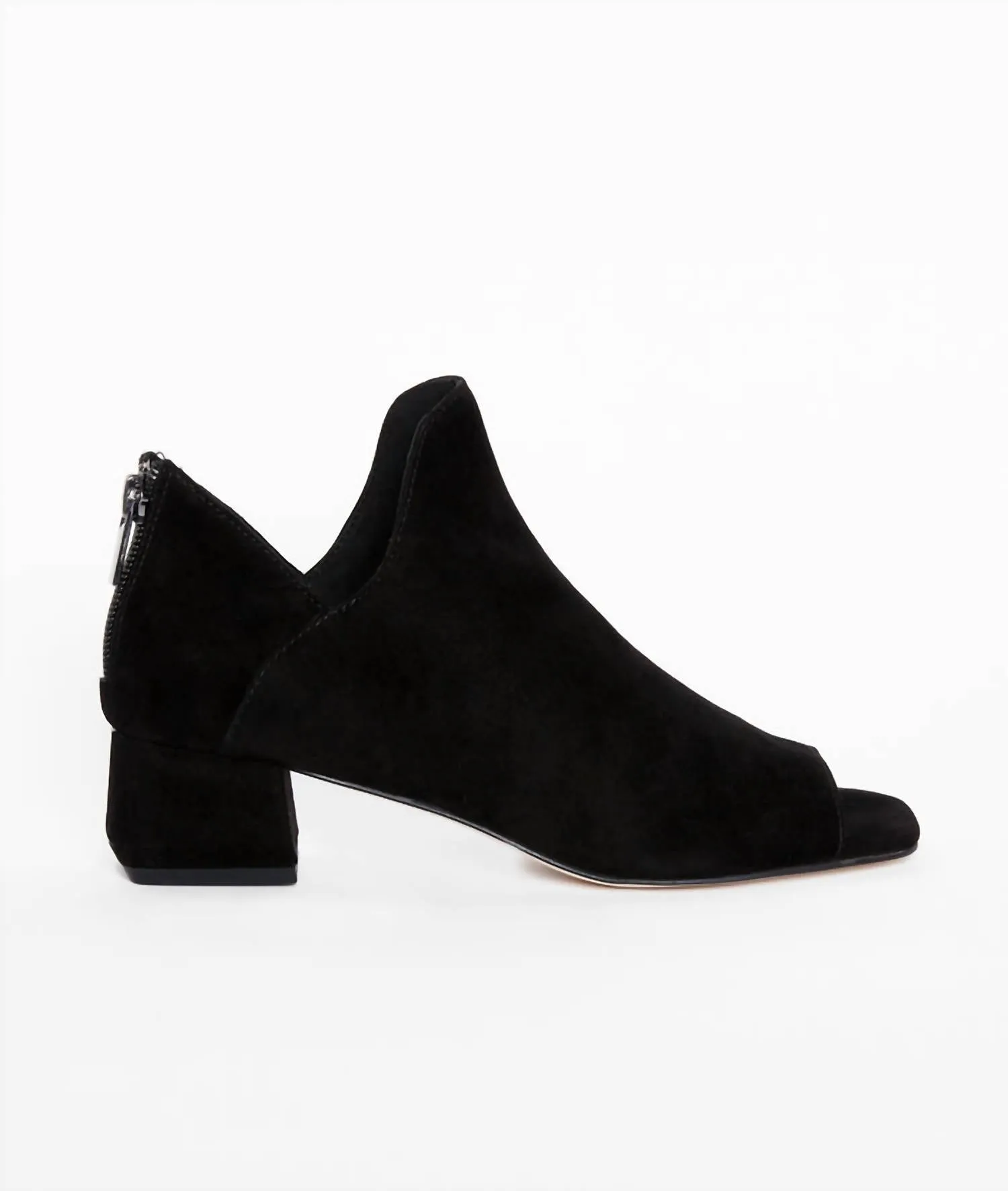Women's Vonn Bootie In Black Kid Suede