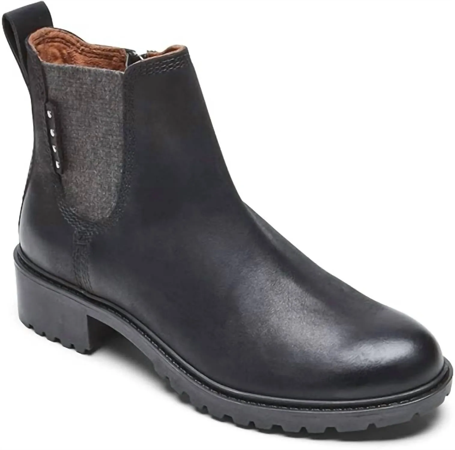 Women's Winter Chelsea Waterproof Boot In Black