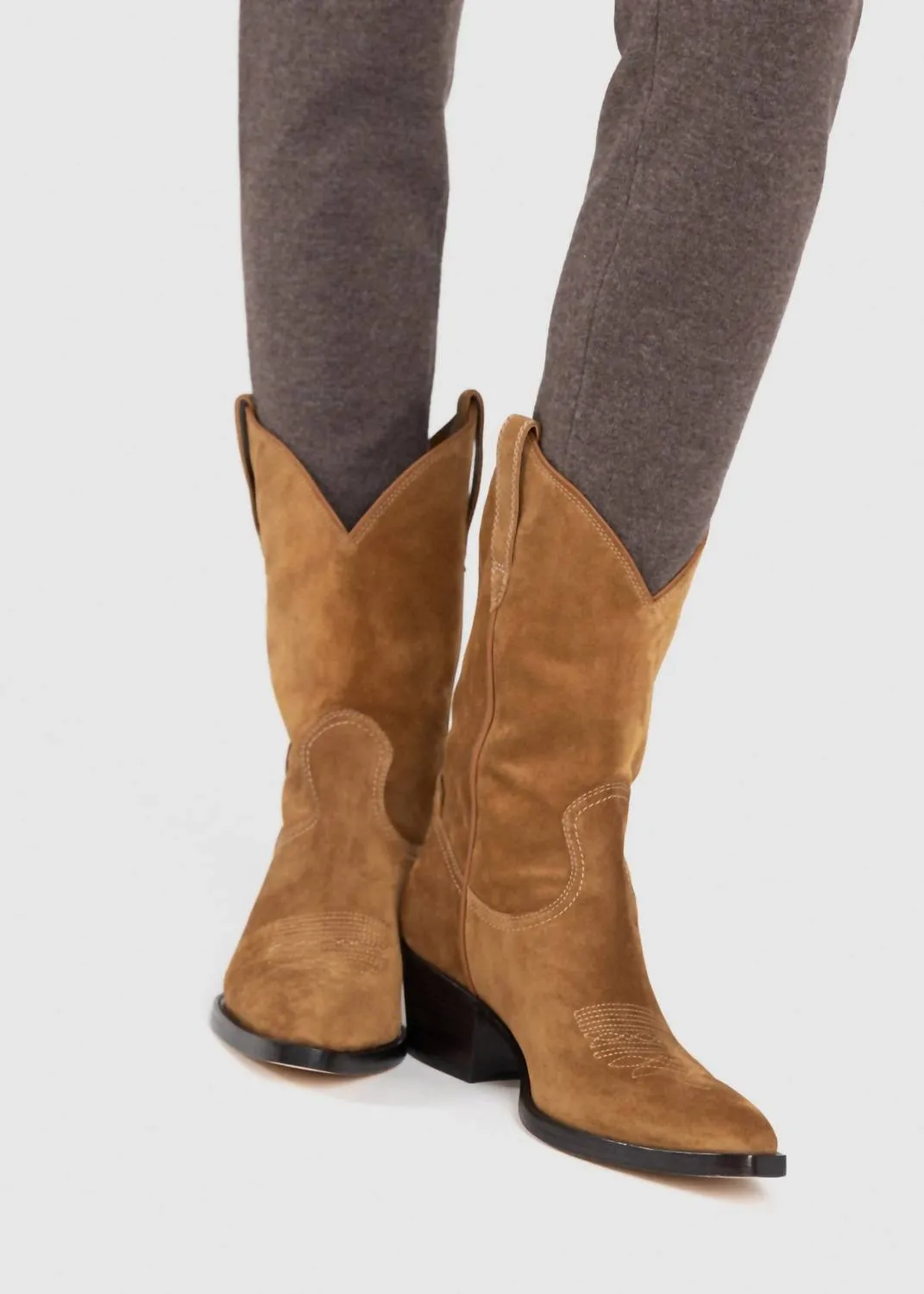 Women's Wyoming Western Boot In Cognac