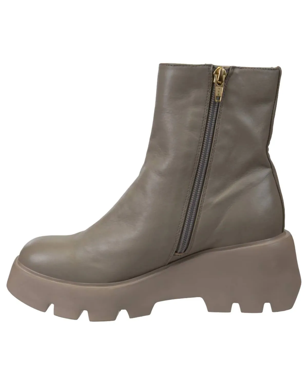 Women's Xenus Platform Ankle Boots In Greige
