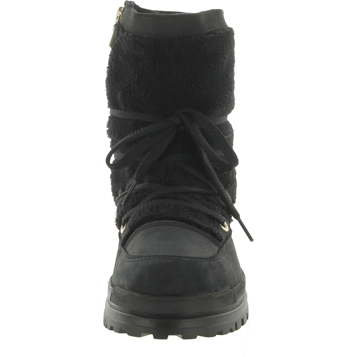 Womens Zipper Strappy Ankle Boots