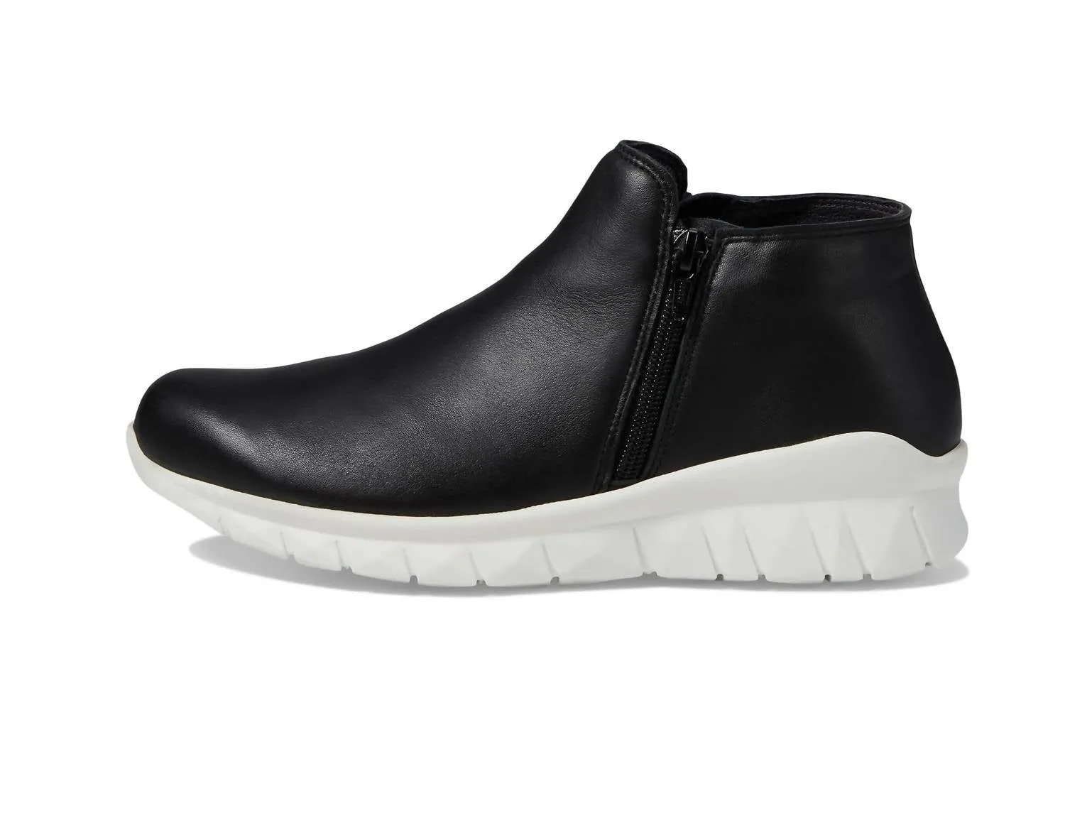 Women's Zodiac Leather Shoes In Black Jet