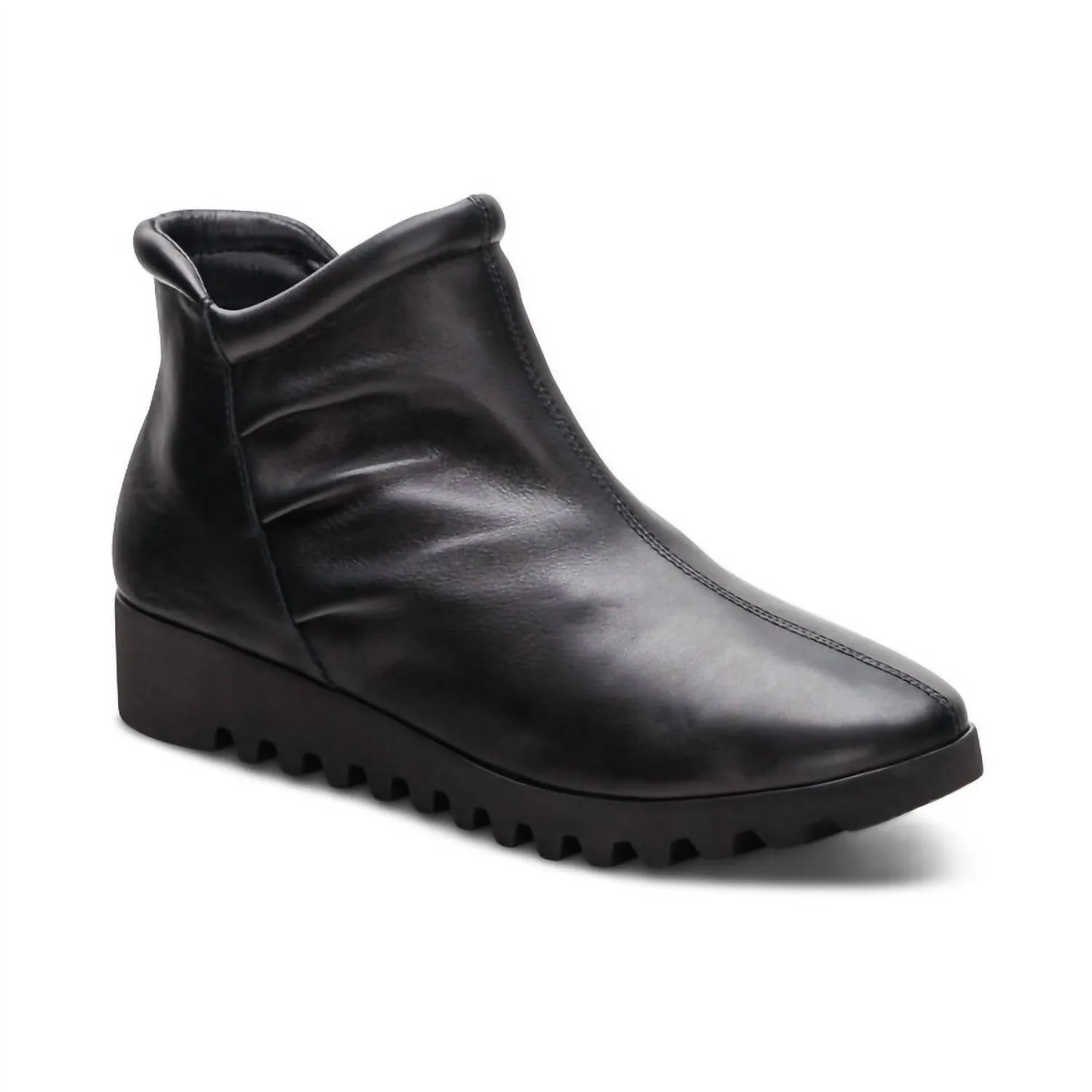 Women's Zoey Slip-On Boots In Black